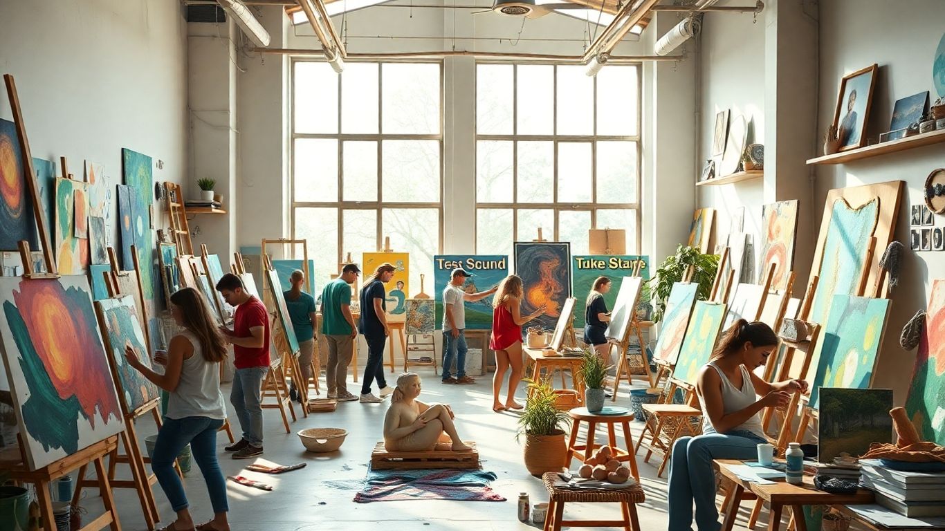 Atividades artísticas inovadoras para estimular a criatividade em 2025