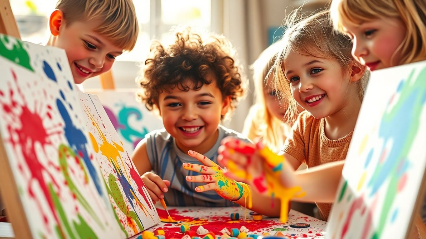 Descubra 15 Divertidas Atividades de Pintura para Estimular a Criatividade Infantil